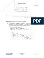 Examen Parcial 2 - Hidáulica II y Lab - 7A - 2da Parte