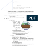 Performance Task Blueprint - Earth Science End Term