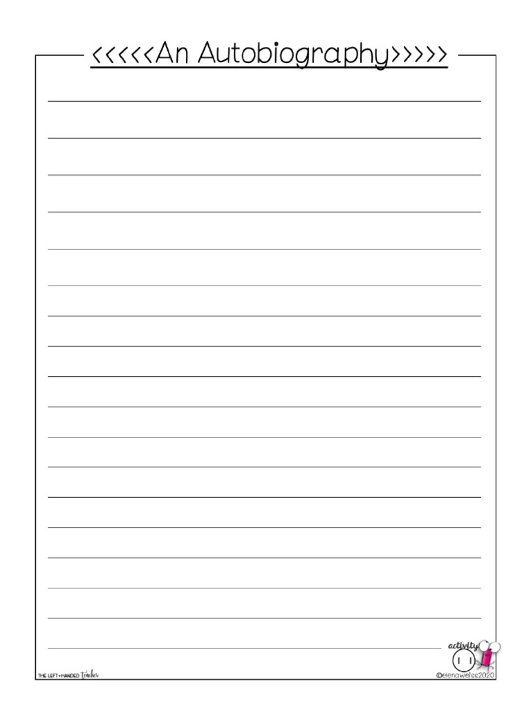 1 - Autobiography Activity 11 | PDF