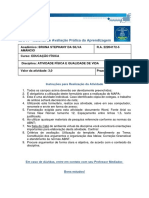 Mapa - Material de Avaliação Prática Da Aprendizagem: Acadêmico: Bruna Stephany Da Silva Amâncio R.A. 22204172-5