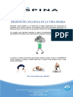 Higiene Postural Spina PDF