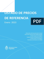 Precios de Referencia Enero 2023