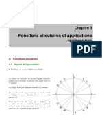 Fonctions Circulaires Et Applications R Eciproques: Chapitre II