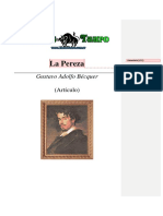 Becquer, Gustavo Adolfo - La Pereza