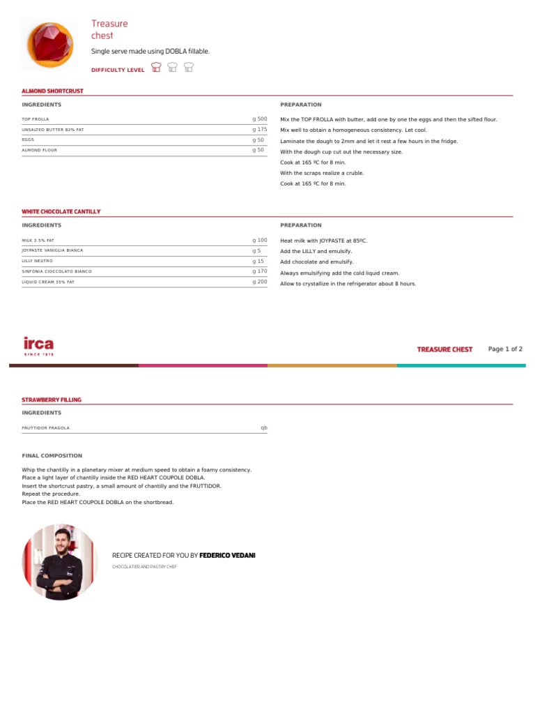 Treasure Chest | PDF | European Cuisine | Food And Drink Preparation