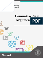 Manual de Comunicación y Argumentación Unidad Iii 2023