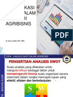 Analisis SWOT