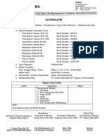 Form Uji Peralatan Survey