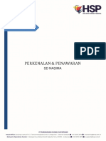 Proposal Perkenalan & Penawaran HSP - SD Nasima Semarang