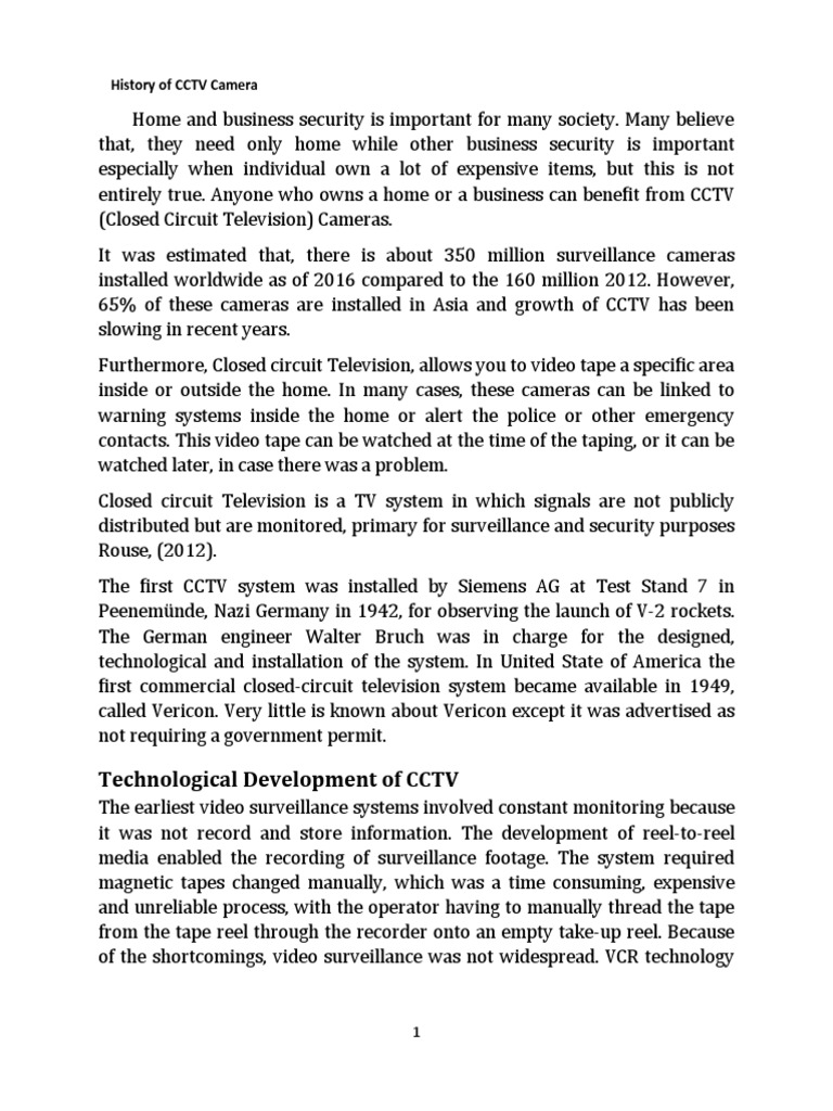 CCTV Installation | PDF | Closed Circuit Television | Surveillance