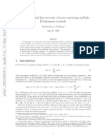 Log-Concavity and Log-Convexity of Series Containing Multiple Pochhammer Symbols