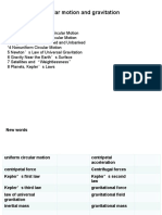 Circular Motion and Gravitation