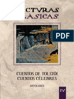 Lecturas Clásicas. Cuentos de Tolstói. Cuentos Célebres. Antología IV (León Tolstói, Hans Christian Andersen Etc.)