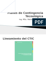 Organización para La Contingencia Tecnológica