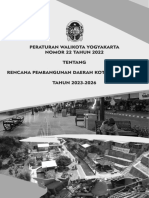 Rencana Pembangunan Daerah Kota Yogyakarta Tahun 2023 2026 9547