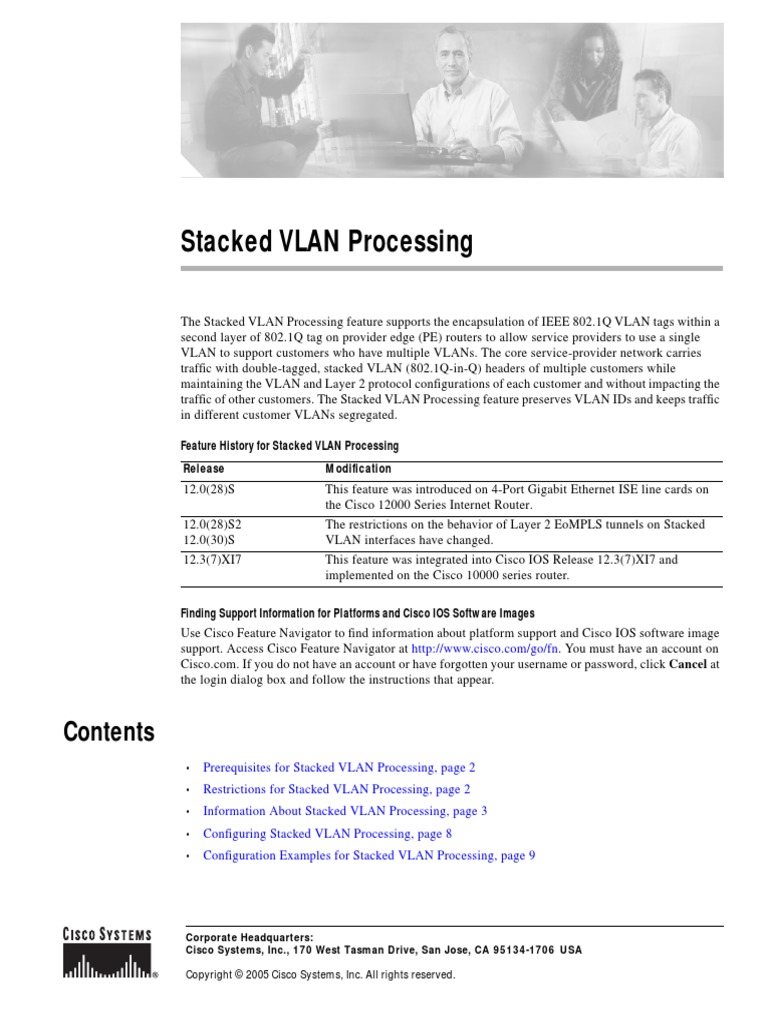 Stack Vlan PDF Networking Multiprotocol Label Switching