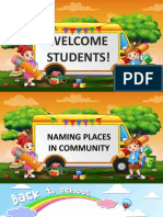 3RD Quarter Week 1 - Naming Places in Community