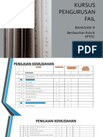 Kursus Fail Bahagian B