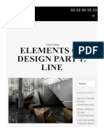 Elements of Design Part 1 - Line