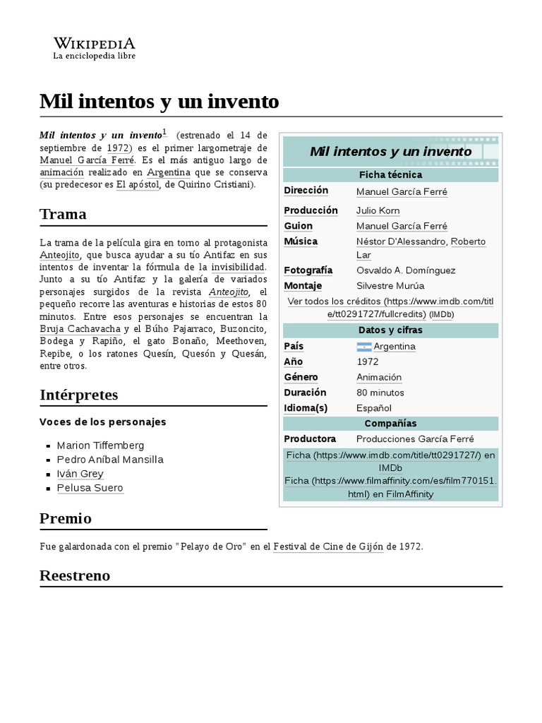 Mil Intentos y Un Invento PDF