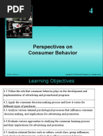 Topic 4. - Perspectives On Consumer Behavior