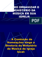 Como Organizar o Ministerio Da Mùsica em Sua