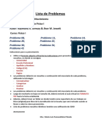 Lista de Problemas Propuestos - Cap. V Leyes de Movimiento (A)