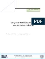 Virginia Henderson y Las Necesidades Básicas