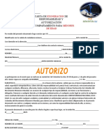 Carta de Autorizacion