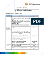 Calendario de Fotografía Especializada 2023-2