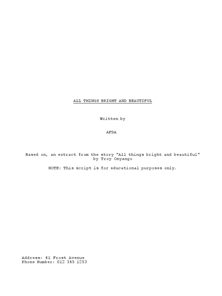 Family Conflict in Marriage Proposal | PDF