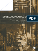 Speech Music Sound VAN LEEUWEN
