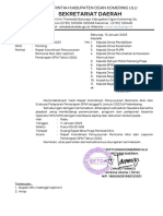 Surat Undangan RAKOR Renaksi Dan Laporan SPM OKU 2022 Rabu Jam 9 - 014607