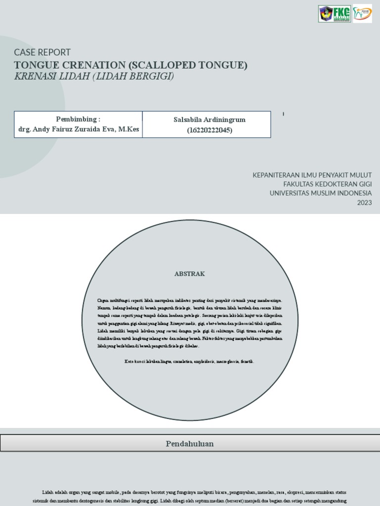 Scalloped Tongue PDF