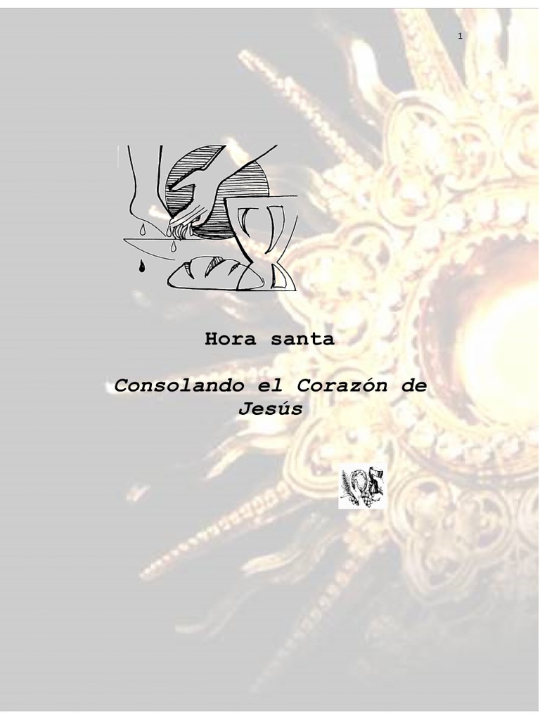Oraciones para la Hora Santa PDF | PDF | Oración | eucaristía