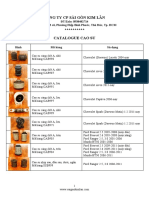 CATALOGUE CAO SU -SỐ 5