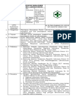 SOP Penerapan Manajemen Resiko Lab