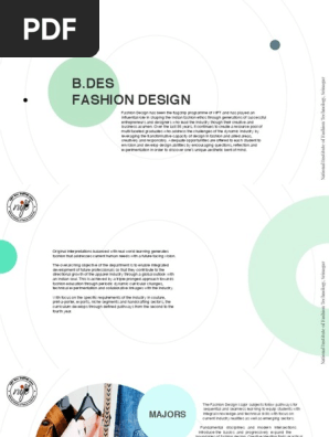 B.des in Fashion Design