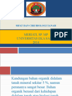 6. Sifat Dan Ciri Biologi Tanah