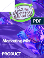 Re-Shine Marketing Mix 4 P