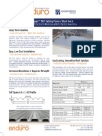 FRP Ceiling Panel Roof Deck - Data Sheet - FINAL - 03 01 18