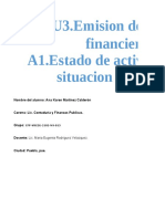 M9 - U3 - A1 - Akmc - Estados Situacion Financiera