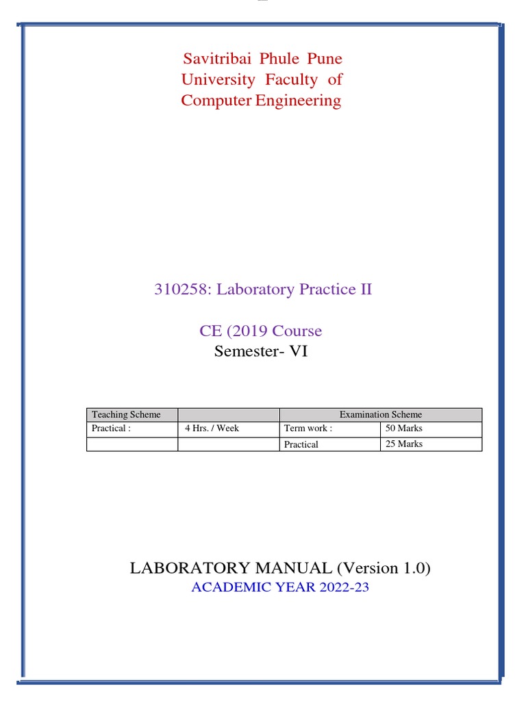 AI Laboratory Manual for Computer Engineering | PDF | Discrete ...