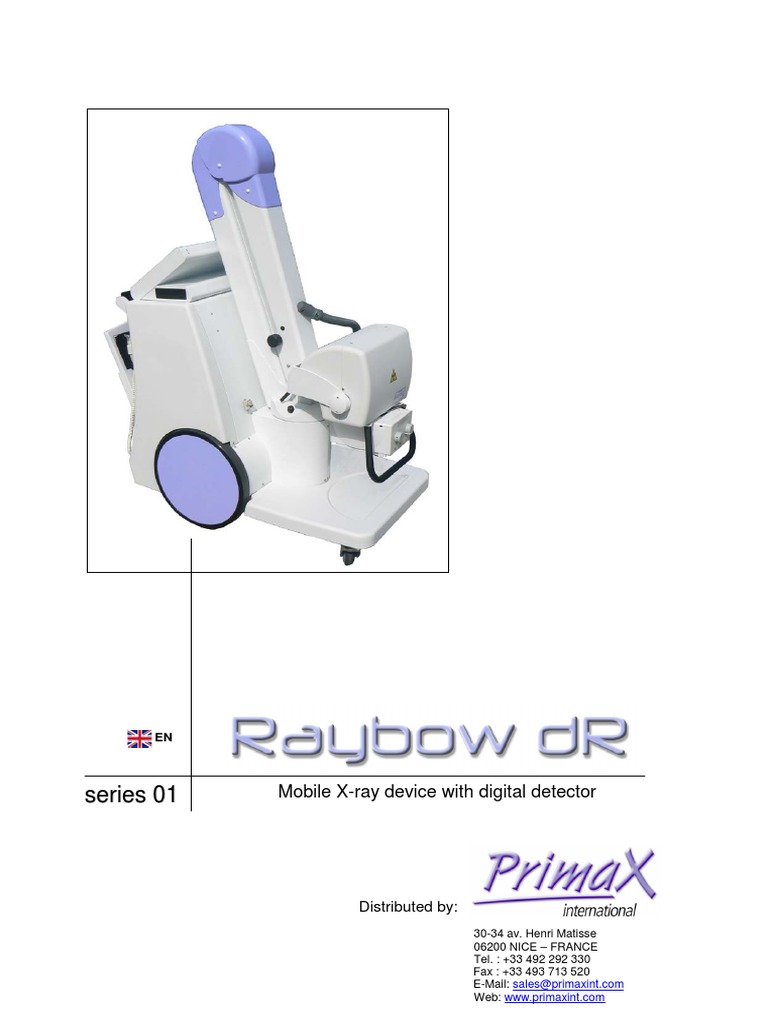 Mobile X-ray Device User Manual | PDF | Medical Device | Electrical ...