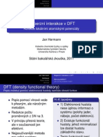 Disperzní Interakce V DFT