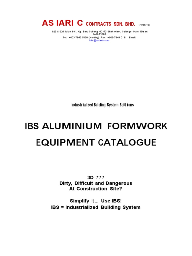 Equipment Catalogue | PDF | Architectural Elements | Civil Engineering