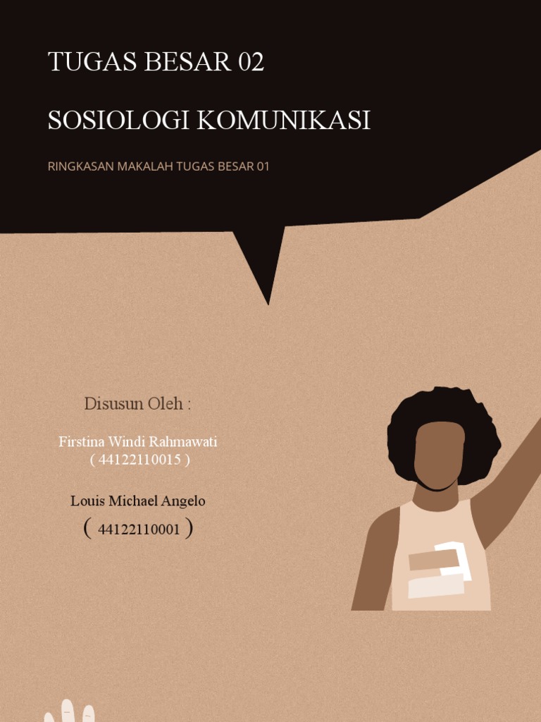 Ruang lingkup sosiologi komunikasi pdf