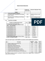 Basis For Estimation 10.72020