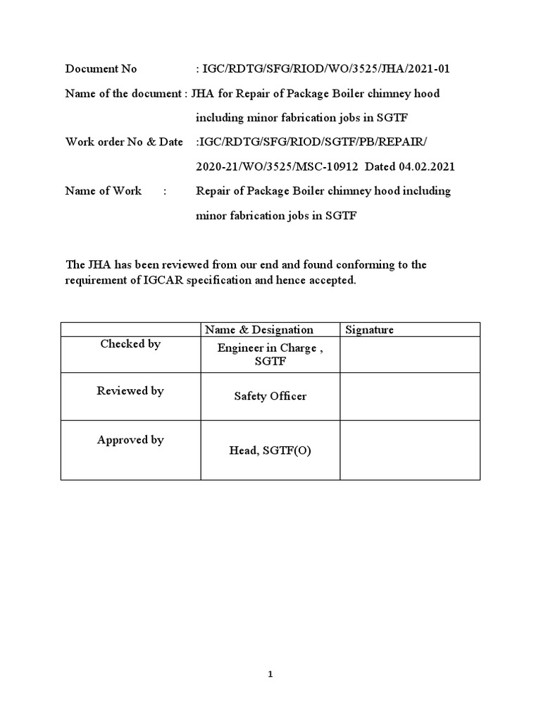 Job Hazard Analysis Paintng Pdf Scaffolding Welding
