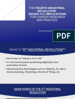 The Fourth Industrial Revolution - MBA 202 Class